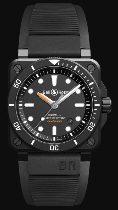 Bell & Ross BR 03-92 DIVER BLACK MATTE BR0392-D-BL-CE/SRB Replica watch